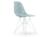 Vitra - Eames Plastic Side Chair RE DSR, Eisgrau, Ohne Polsterung, Ohne Polsterung, Standardhöhe - 43 cm, Beschichtet weiß