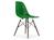 Vitra - Eames Plastic Side Chair RE DSW, Grün non-RE, Ohne Polsterung, Ohne Polsterung, Standardhöhe - 43 cm, Ahorn dunkel