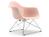 Vitra - Eames Plastic Armchair RE LAR, Zartrosé, Ohne Polsterung, Verchromt