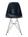 Vitra - Eames Fiberglass Chair DSR, Eames navy blue, Glanzchrom