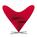 Vitra - Heart Cone Chair, Rot