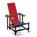 Vitra - Rood blauwe stoel Miniature