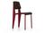 Vitra - Standard SP, Teakbraun, Japanese red 