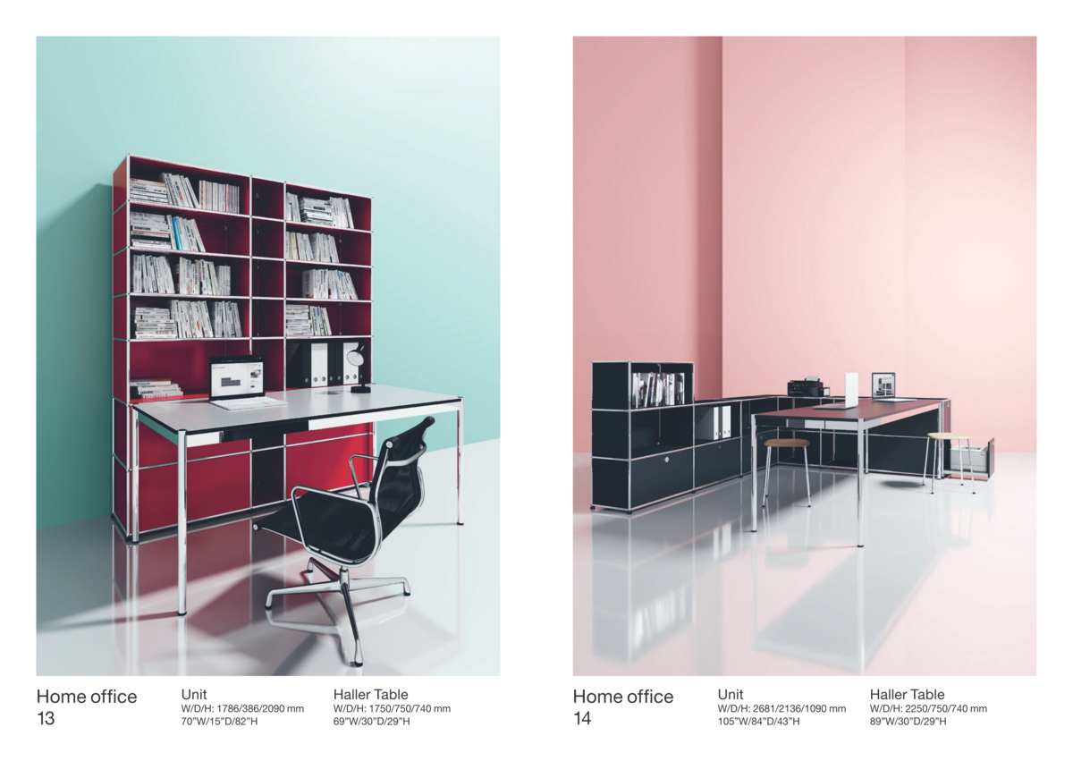USM Haller Home Office - Designer furniture by smow.ch