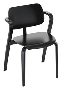 Aslak Chair Schwarz lackiert