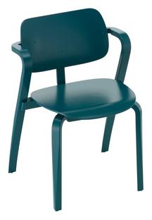 Aslak Chair Petrol lackiert