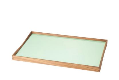 Turning Tray M (30 x 48 cm)|Schwarz/Grün