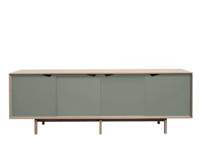 S1 Sideboard Eiche geseift - Olive