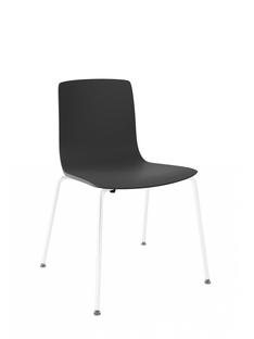 Aava Stuhl Weiß|Schwarz|Ohne Armlehnen