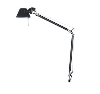 Tolomeo Tavolo Schwarz|mit USM-Haltezapfen für USM Haller Adaptionspunkt|Halogenlampe