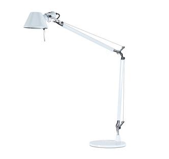 Tolomeo Tavolo Weiß|mit Tischfuß|Halogenlampe