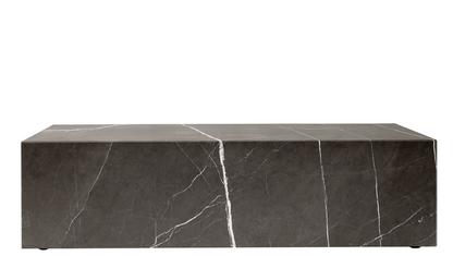 Plinth Side Table H 27 x B 60 x T 100 cm|Braun-grau