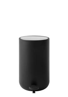 Pedal Bin 7 L (H 39 cm, Ø 24,5 cm)|Schwarz