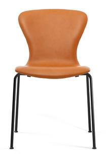 PLAYchair Tube Ohne Armlehnen|Leder cognac