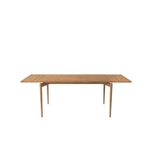 PURE Dining Table 140 x 85 cm|Eiche natur geölt|Mit 2 farbgleichen Erweiterungsplatten (L 140-240 cm)