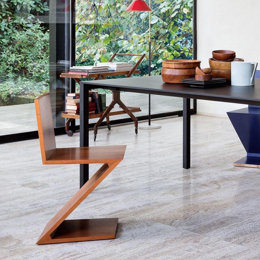 Zag Chair Misure Sedia Rietveld Sedia Steltman Di Gt Rietveld