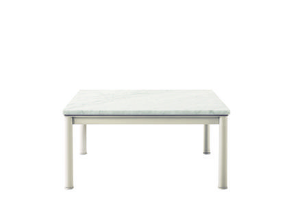 10 Table en tube basse, Grand Modèle, Outdoor Elfenbein