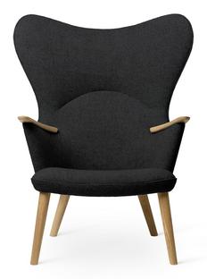 CH78 Mama Bear Chair Fiord - anthrazit|Eiche geseift|Ohne Nackenkissen