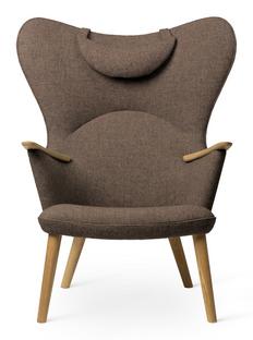 CH78 Mama Bear Chair Fiord - braun|Eiche geölt|Mit Nackenkissen