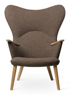 CH78 Mama Bear Chair Fiord - braun|Eiche geölt|Ohne Nackenkissen