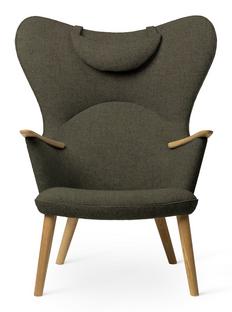 CH78 Mama Bear Chair Fiord - grün|Eiche geölt|Mit Nackenkissen
