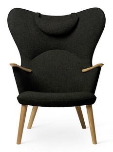 CH78 Mama Bear Chair Fiord - dunkelgrün|Eiche geölt|Mit Nackenkissen
