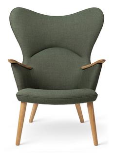 CH78 Mama Bear Chair Passion - grün|Eiche geölt|Ohne Nackenkissen
