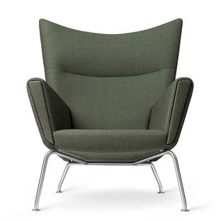 CH445 Wing Chair Passion - grün|Ohne Fußhocker