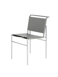 Roquebrune Chair Grau|Verchromt