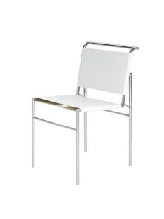 Roquebrune Chair weiß|Verchromt