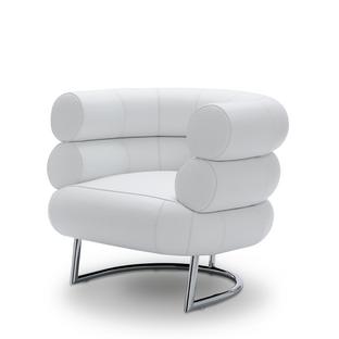 Bibendum Armchair Leder weiß