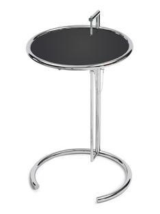Adjustable Table E 1027 Metallplatte schwarz