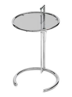 Adjustable Table E 1027 Parsolglas grau