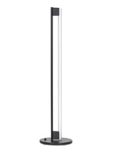 Tube Light Floor Lamp Schwarz lackiert