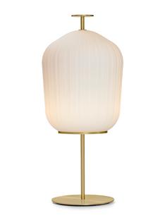 Plissée Floor Lamp Messing