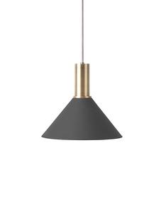 Collect Lighting Niedrig|Brass|Cone|Black