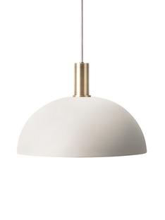 Collect Lighting Niedrig|Brass|Dome|Light grey