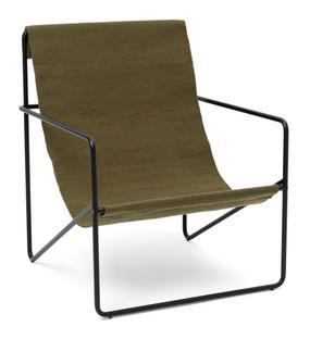 Desert Lounge Chair Black / olive