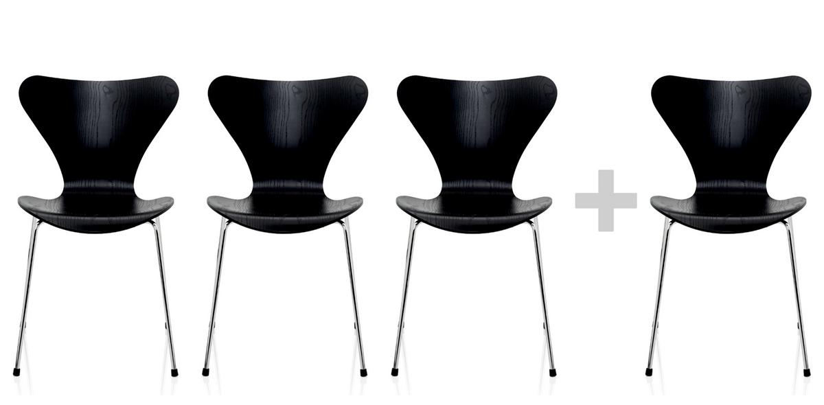 fritz hansen series 7 chair 3107 by arne jacobsen 1955 designer