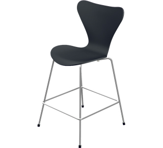 Serie 7 Barhocker 3187/3197 64 cm|Lack|Black