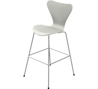 Serie 7 Barhocker 3187/3197 76 cm|Lack|Nine grey