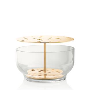 Objects Ikebana Vase Groß (Ø 24 cm)|Messing