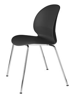 N02 Stuhl Schwarz|Chrome