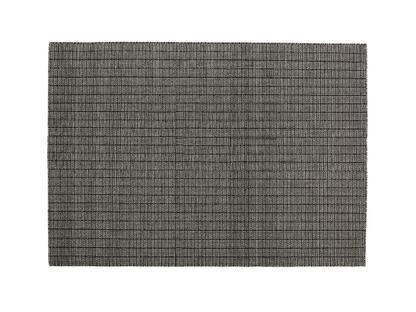 Teppich Tanne 170 x 240 cm|Schwarz/weiß