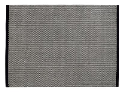 Teppich Gro 200 x 300 cm|Schwarz/cremeweiß