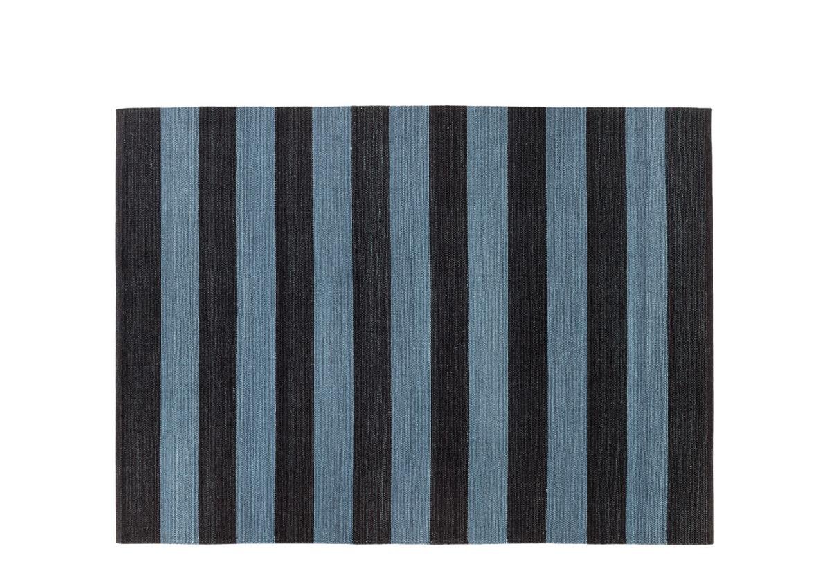 Teppich Iris, 170 x 240 cm, Schwarz/blau | Fabula Living 