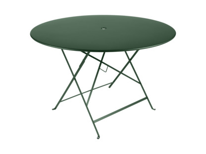 Bistro Klapptisch rund H 74 x Ø 117 cm|Zederngrün