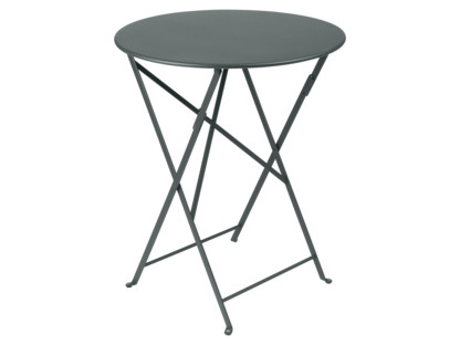 Bistro Klapptisch rund H 74 x Ø 60 cm|Gewittergrau