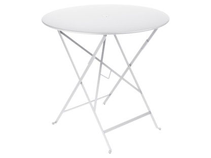 Bistro Klapptisch rund H 74 x Ø 77 cm|Baumwollweiß