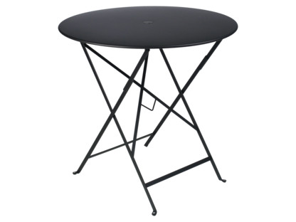 Bistro Klapptisch rund H 74 x Ø 77 cm|Lakritz